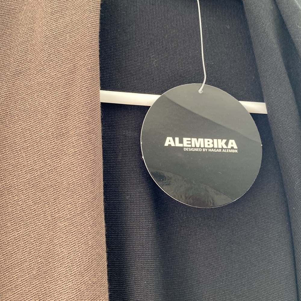 Alembika Lagenlook Draped Jacket Cardigan 6 - Picture 8 of 9